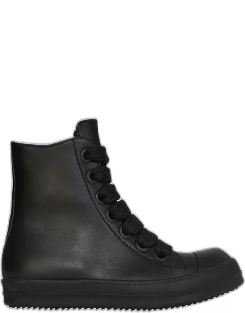 Men's Jumbo Laced Leather High-Top Sneaker
