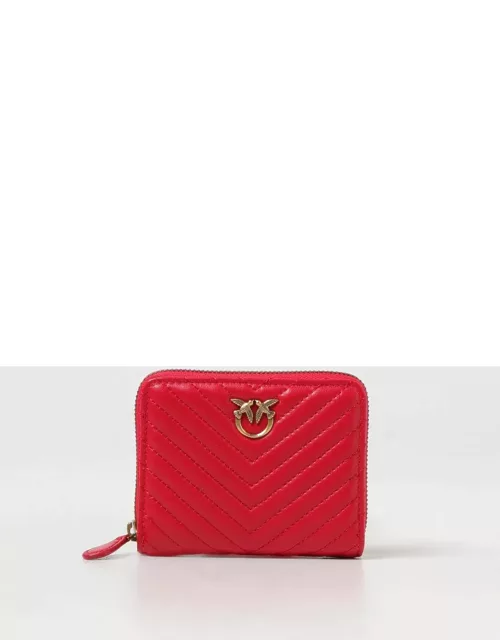 Wallet PINKO Woman color Red
