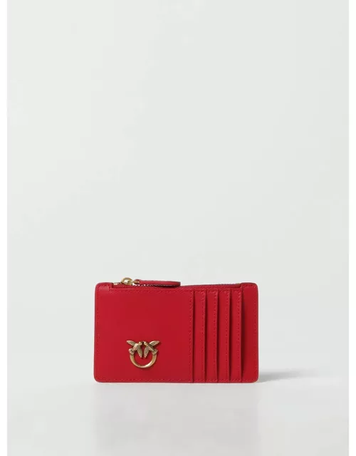 Wallet PINKO Woman colour Red