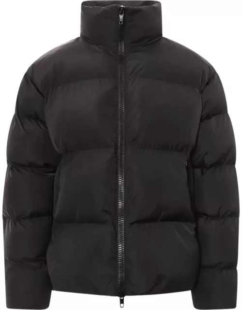 Balenciaga Quilted Down Jacket With Zip