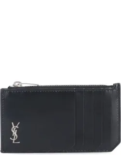 Saint Laurent Card Holder 'Tiny Cassandre'