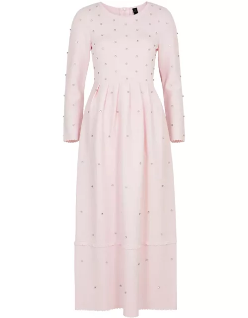 Needle & Thread Crystal-embellished Midi Dress - Pink - 8 (UK8 / S)