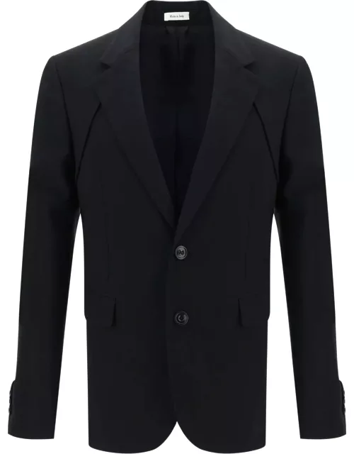 Alexander McQueen Wool Gabardine Harness Jacket