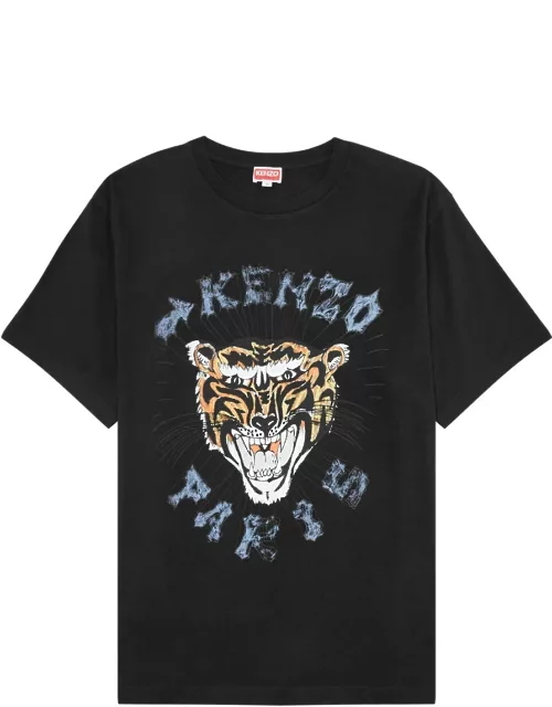 Kenzo Logo-print Cotton T-shirt - Black