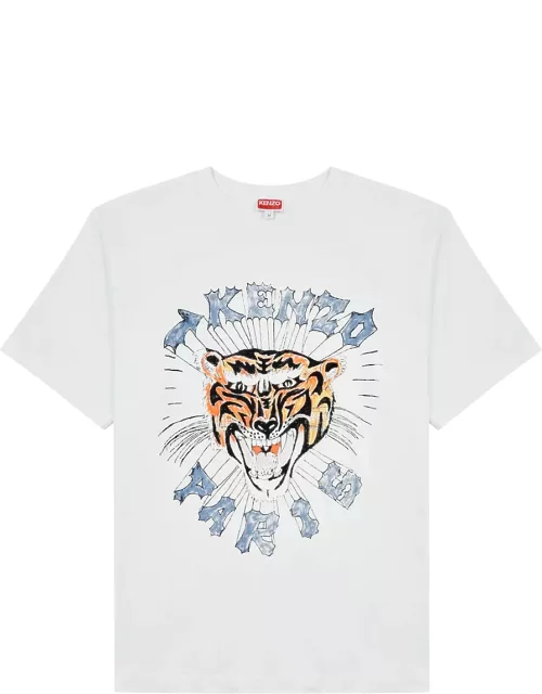 Kenzo Logo-print Cotton T-shirt - White