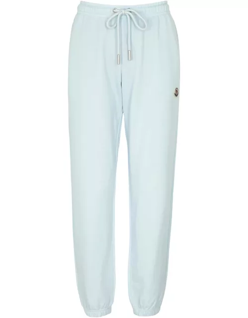 Moncler Logo Cotton Sweatpants - Light Blue 2 - S (UK 10 / S)