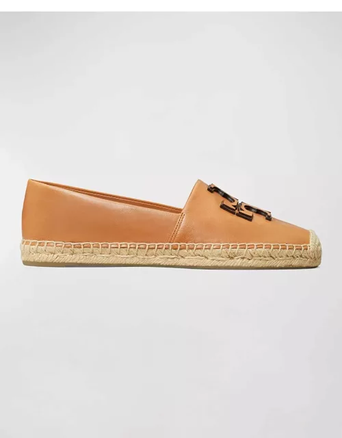 Ines Leather Double T Espadrille