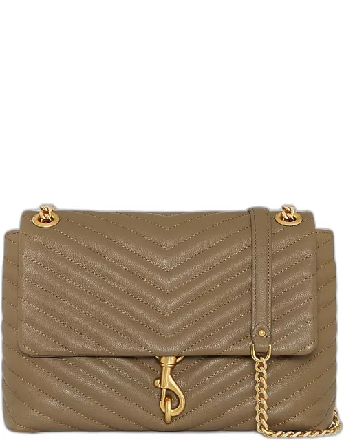 Edie Flap Quilted Leather Shoulder Bag