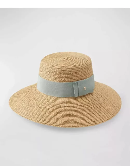 Easton Raffia Structured Hat