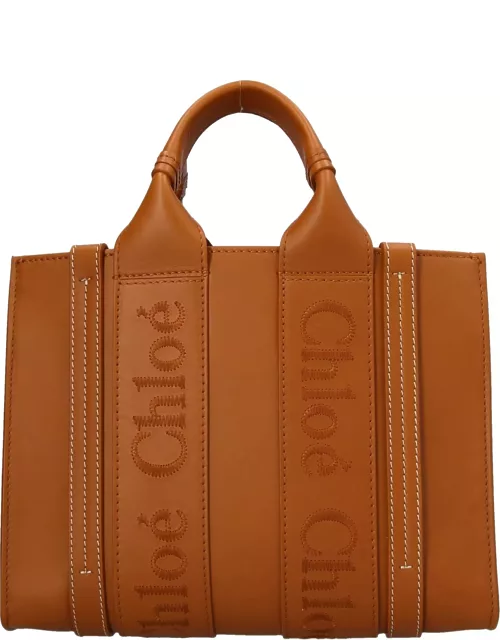 Chloé woody Small Shopping Bag