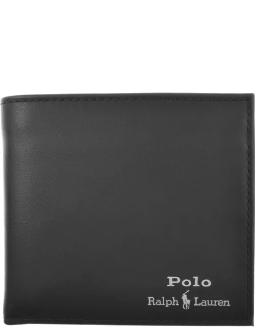 Ralph Lauren Smooth Leather Wallet Black