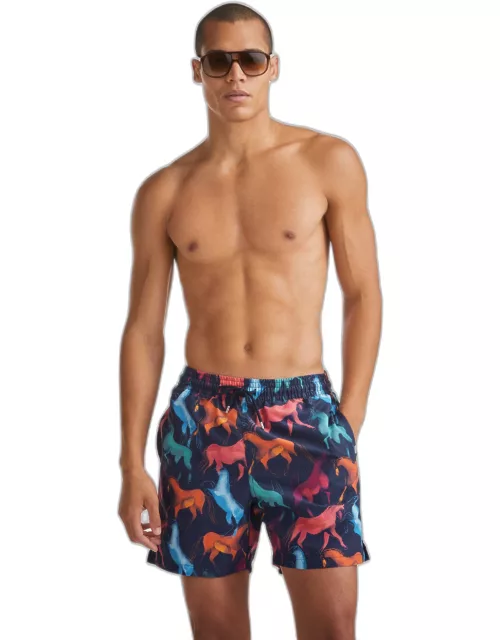 Derek Rose Men's Swim Shorts Maui 59 Multi