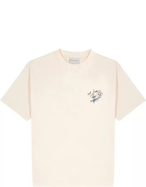 DRÔLE DE Monsieur Nfpm Printed Cotton T-shirt - Crea