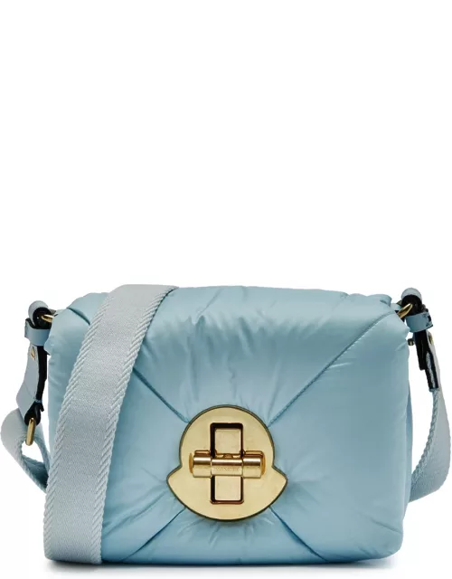 Moncler Mini Shell Cross-body bag - Blue