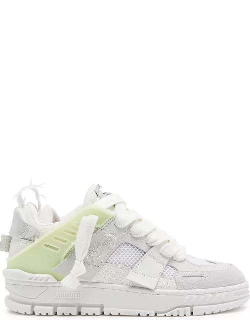 Axel Arigato Area Patchwork Panelled Mesh Sneakers - White - 36 (IT36 / UK3), Axel Arigato Trainers, Leather - 36 (IT36 / UK3)