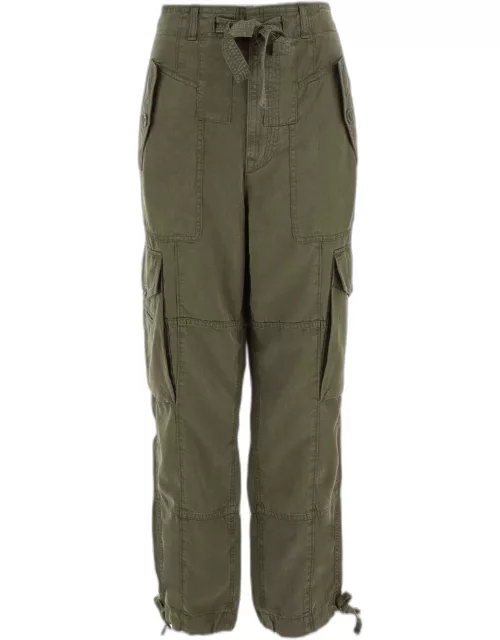 Polo Ralph Lauren Lyocell And Linen Cargo Pant