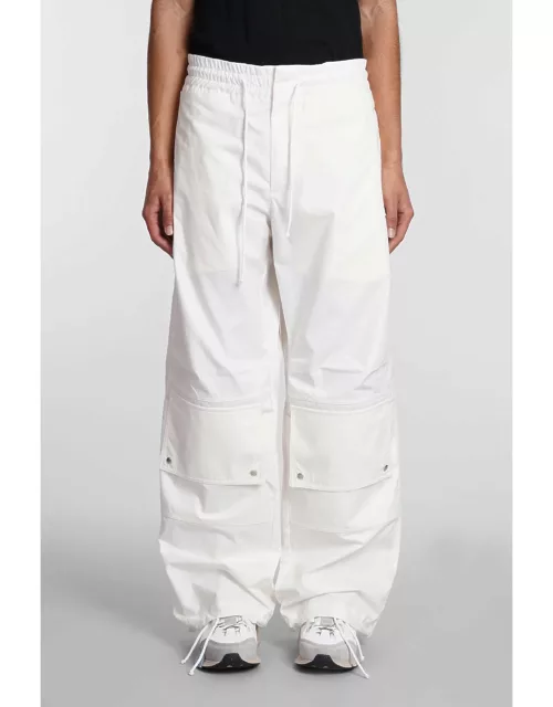 OAMC Pants In White Cotton