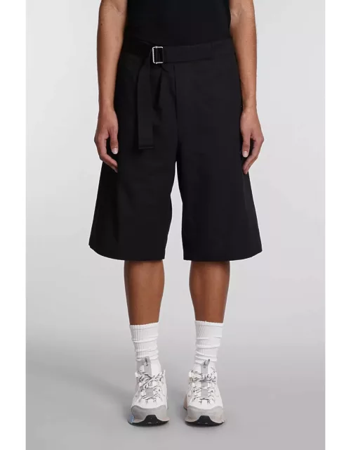 OAMC Shorts In Black Cotton