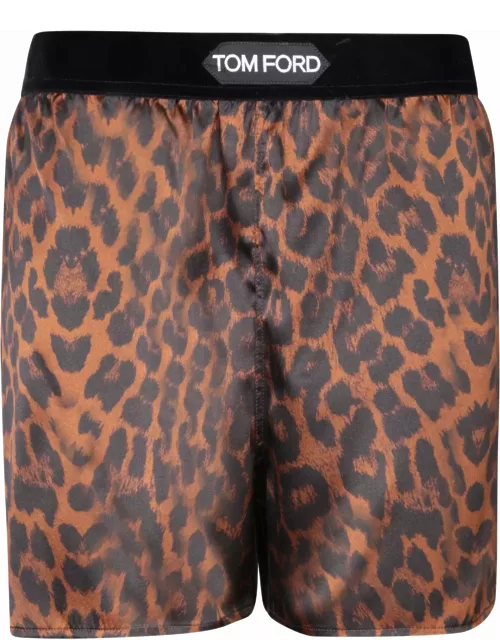 Tom Ford Leopard Pajama Short