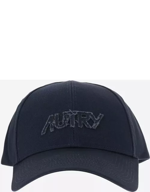 Autry Cotton Baseball Cap With Logo