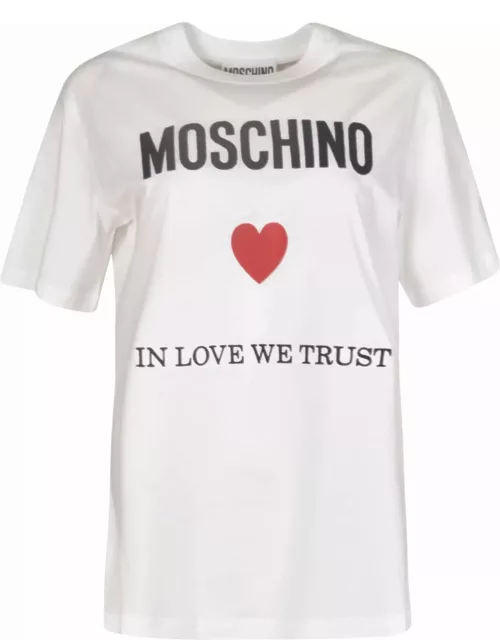 Moschino In Love We Trust T-shirt