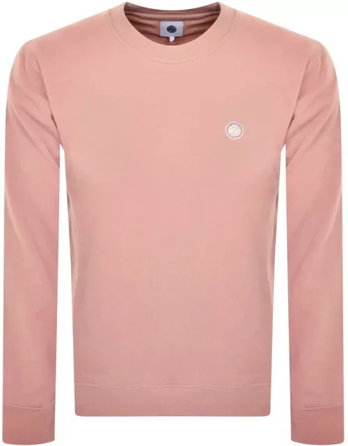 Pretty Green Cascade Logo Sweatshirt Pink