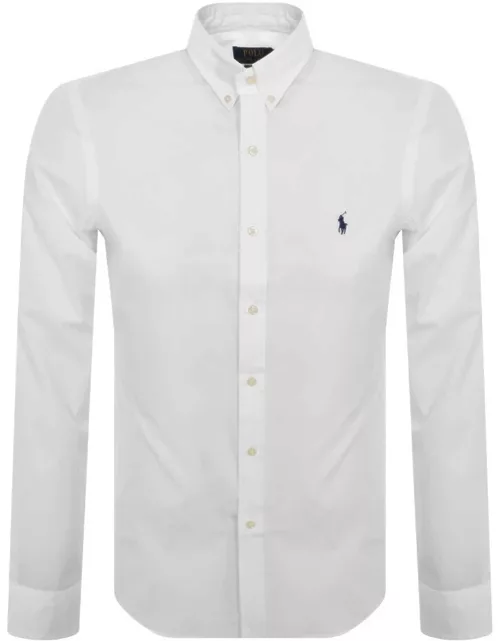 Ralph Lauren Long Sleeve Slim Fit Shirt White