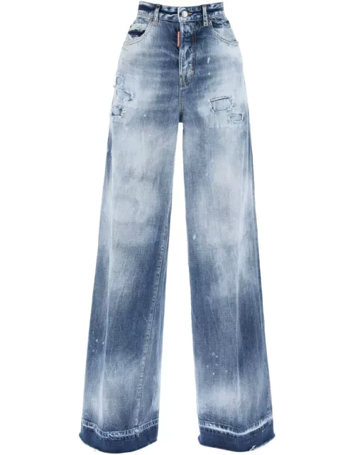 DSQUARED2 traveller jeans in light everglades wash