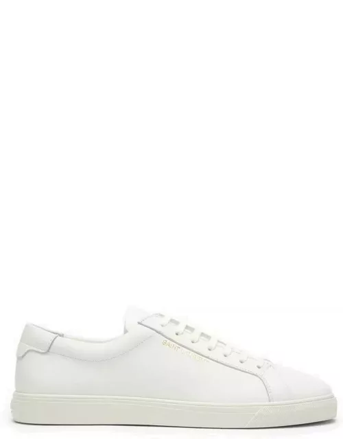 Andy white leather trainer