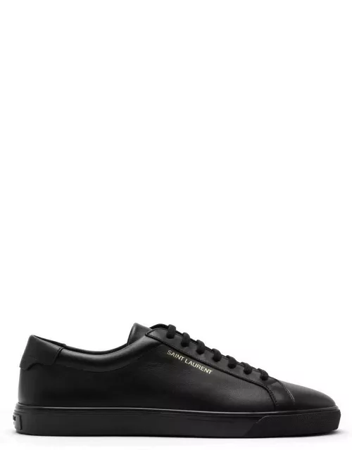 Andy low-top sneakers in black leather