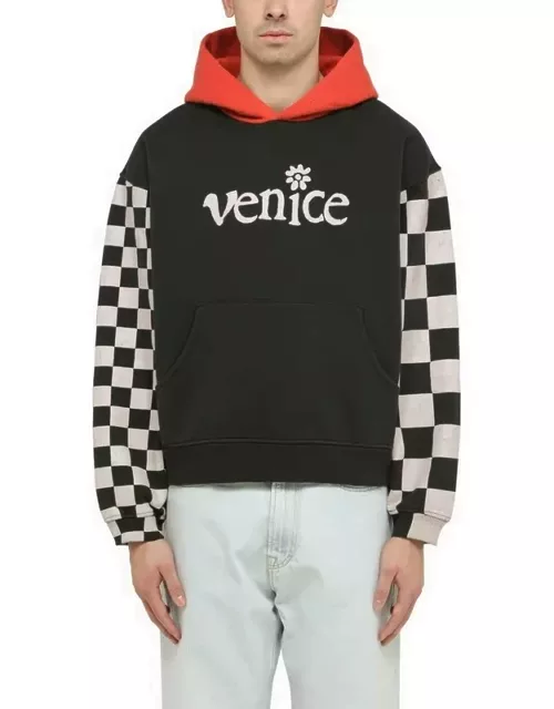 Venice black/white hoodie