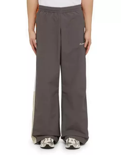 Grey nylon sports trouser