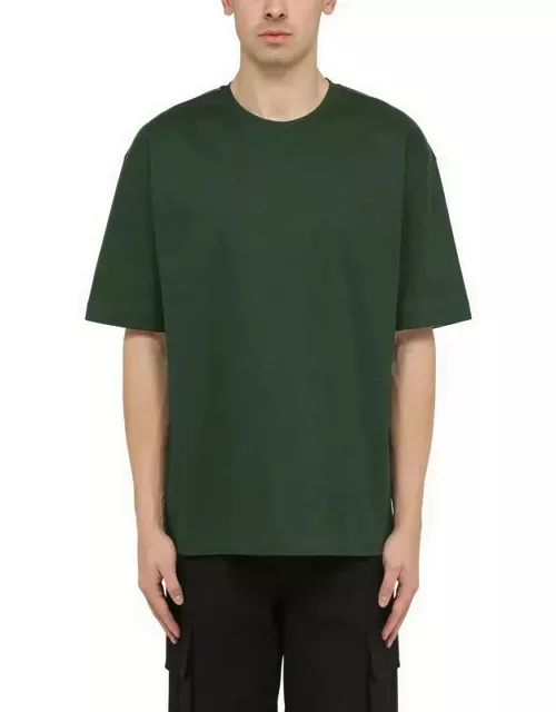 Dark green cotton T-shirt