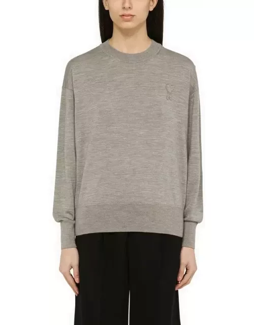 Grey wool Ami De Coeur sweater
