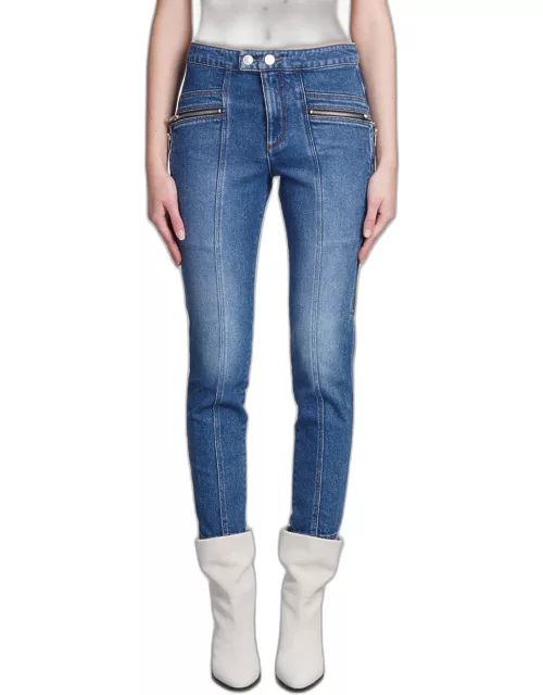 Isabel Marant Prezi Jeans In Blue Cotton