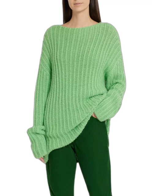 Marnie Crewneck Cashmere Sweater