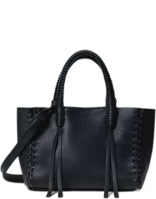 Micro Grained Leather Tote Bag