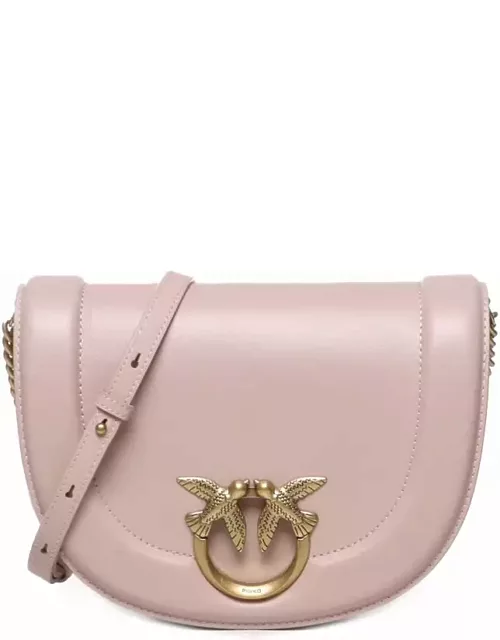 Pinko Love Bag Click Round Leather Bag