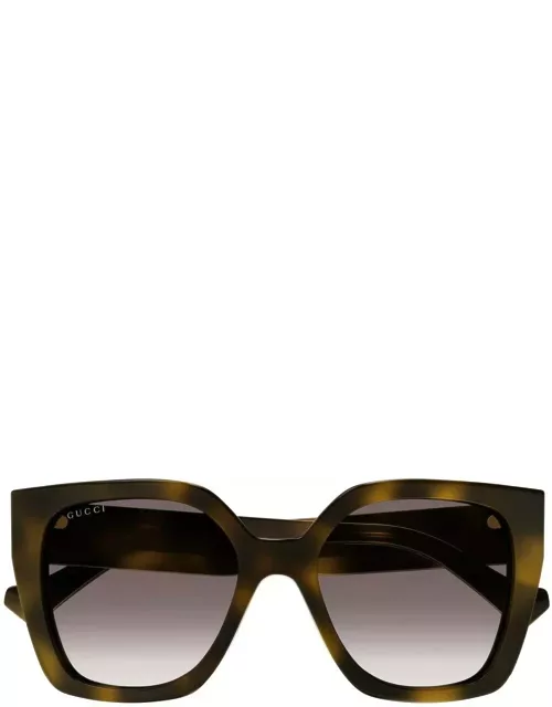 Gucci Eyewear Butterfly Frame Sunglasses Sunglasse