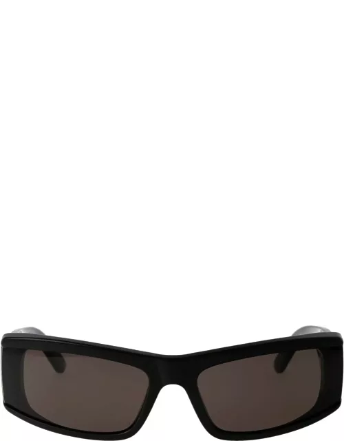 Balenciaga Eyewear Rectangular Lens Flat Temple Sunglasse