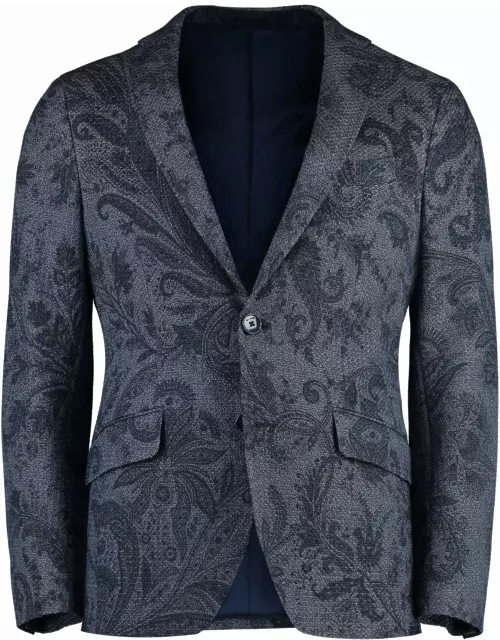 Etro Single-breasted Two-button Jacket