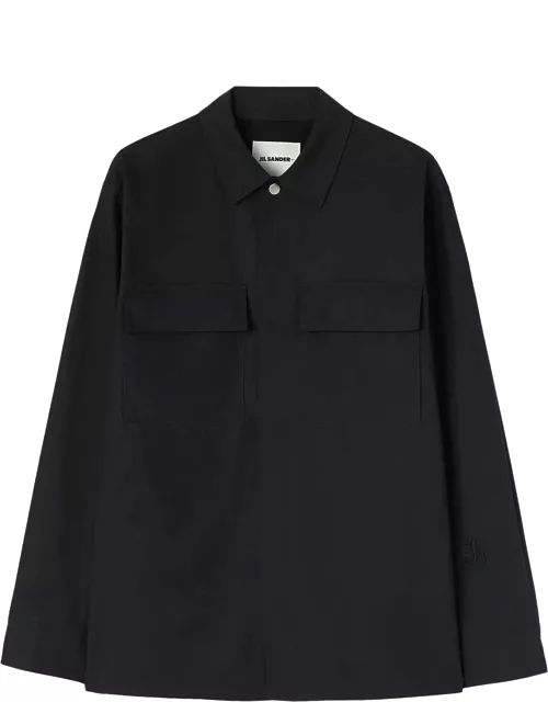 Jil Sander Shirt In Black Cotton