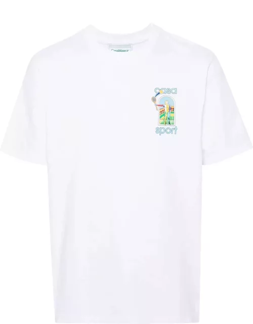 Casablanca Le Jeu Colore Cotton T-shirt