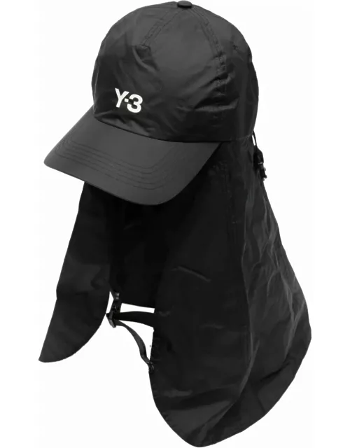 Y-3 Baseball Cap With Neck Guard