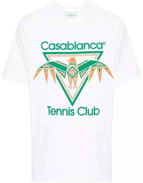 Casablanca Playful Eagle Printed T-shirt