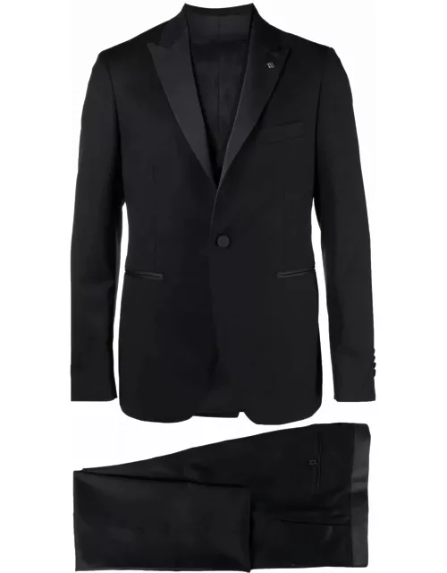 Tagliatore Single Breasted Suit With Gilet