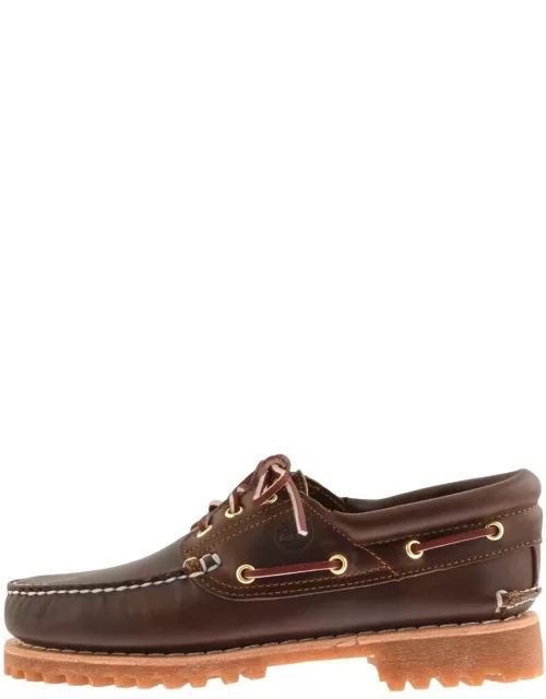 Timberland Authentic Handsewn Boat Shoe Brown