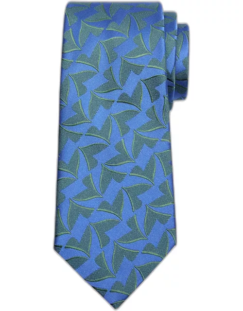 Men's Geometric Jacquard Tie