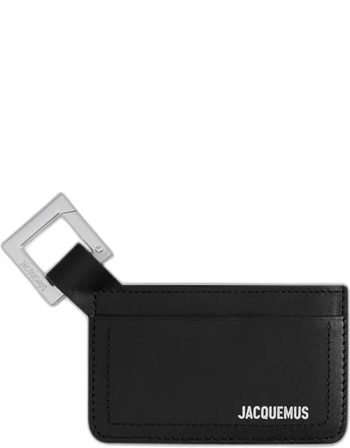 Men's Le Porte Cartes Cuerda Leather Card Holder