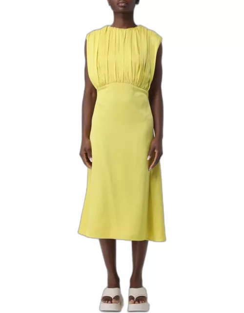 Dress JIL SANDER Woman colour Lime